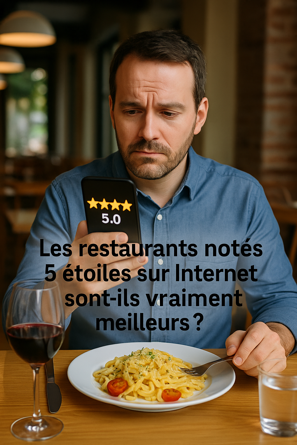 ⭐⭐⭐⭐⭐ Les restaurants notés 5 étoiles sur Internet sont-ils vraiment meilleurs ?