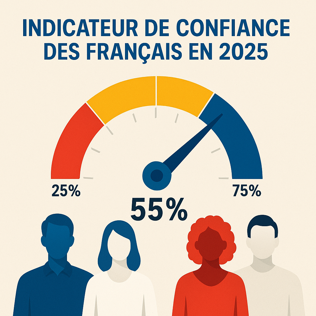 Indicateur de confiance des français en 2025 : 